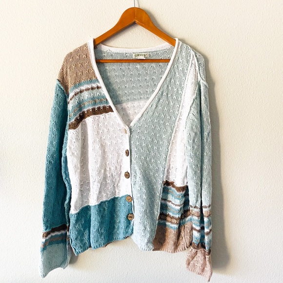 Knitted grandma sweater - Picture 2 of 10